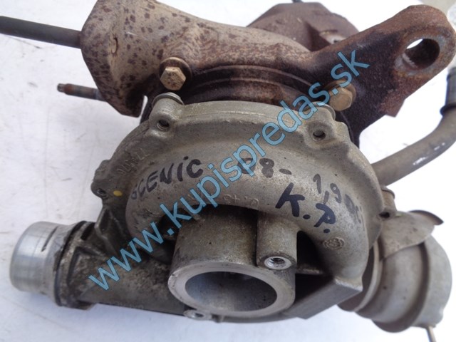 turbodúchadlo na renault scénic III 1,9dci, 753383